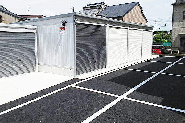 ガレージ・物置工事「ガレージ・物置の施工写真」