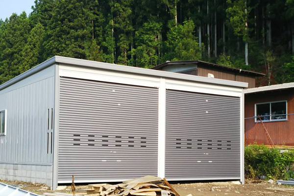 ガレージ・物置工事「ガレージ・物置の施工写真」
